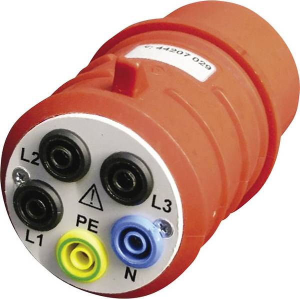 Beha Amprobe DAA-32 mjerni adapter  muški konektor CEE 32 a 5-polni - utičnica 4 mm  višebojna