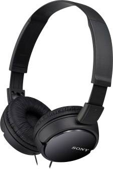 Crni Sony over-ear slušalice s udobnim jastučićima za uši i podesivom trakom za glavu.