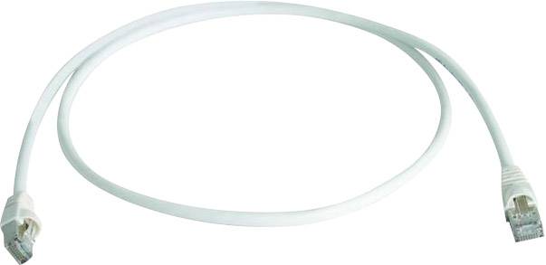 TELEGÄRTNER patchkabel S/FTP, Cat.6A, LSOH, wit, 0,25 m