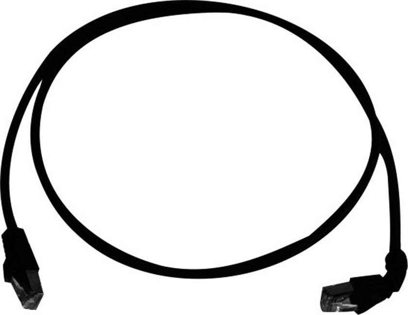 TELEGARTNER Teleg&auml;rtner L00002A0175 RJ45 C&acirc;ble r&eacute;seau, c&acirc;ble patch CAT 6a S/FTP 3.00 m noir ignifuge, sans halog&egrave;ne 