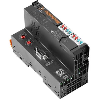Električki modul s više priključaka, okretnim regulatorima i serijskim sučeljem, pogodan za industrijske primjene.