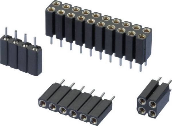W & P Products precizna letva sa ženskim kontaktima Broj redova: 1 Broj polova po redu: 50 153-050-1-50-00 1 St.