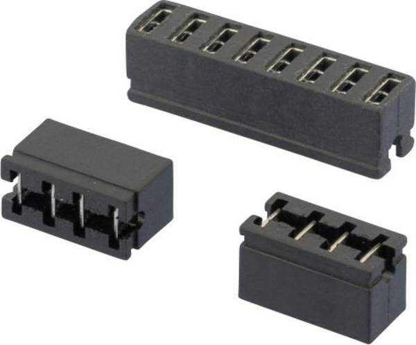 TRU COMPONENTS TC-073065-05-10-00 TC-073065-05-10-00 kratkospojni mostić Raster: 2.54 mm Broj polova po redu:5 Sadržaj: 1 St.