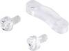 Conrad Components zaštita od potega poliamid 6.6 prozirna 1 Set