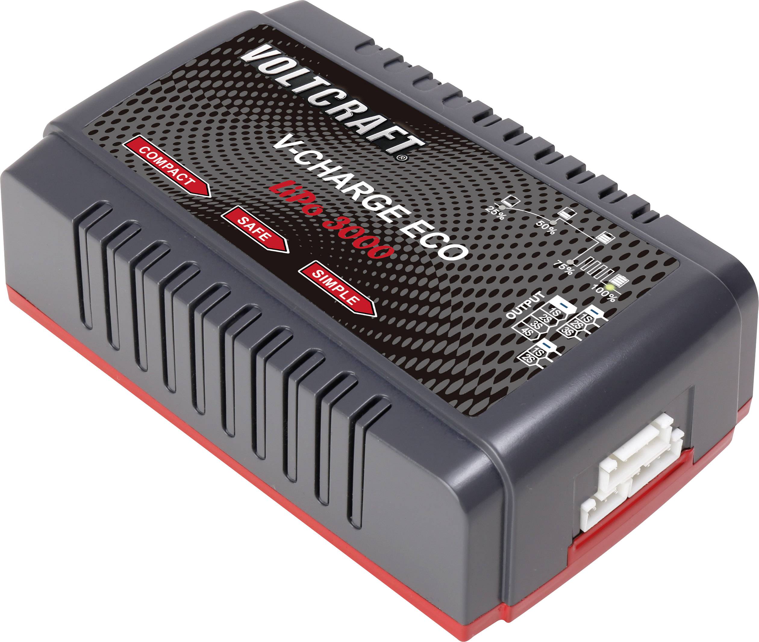 VOLTCRAFT V-Charge Eco LiPo 3000 punjač baterija za modele 230 V 3 A litijev-polimerski-2
