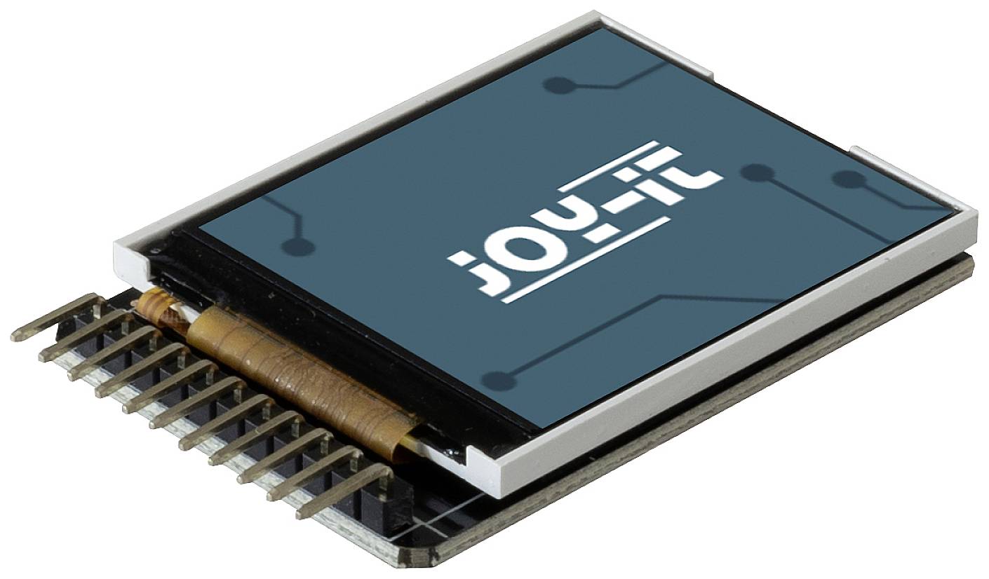 Joy-it RB-TFT1.8 Displaymodule 4.6 cm (1.8 inch) 160 x 128 Pixel Geschikt voor serie: Raspberry Pi®, Arduino, BBC micro:bit Met achtergrondverlichting afbeelding