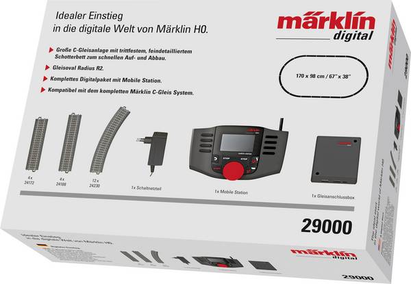 Märklin 29000 H0 starter set digitalni unos
