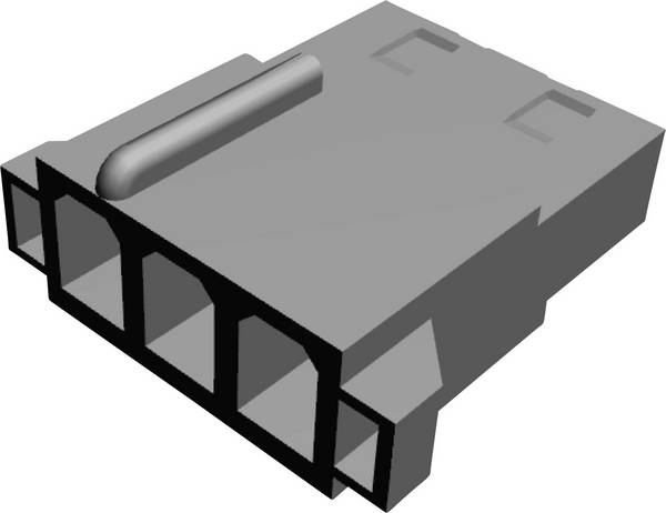 TE Connectivity kućište kabelske utičnice MATE-N-LOK Ukupan broj polova 3 Raster: 5.08 mm 1-480303-0 1 St.
