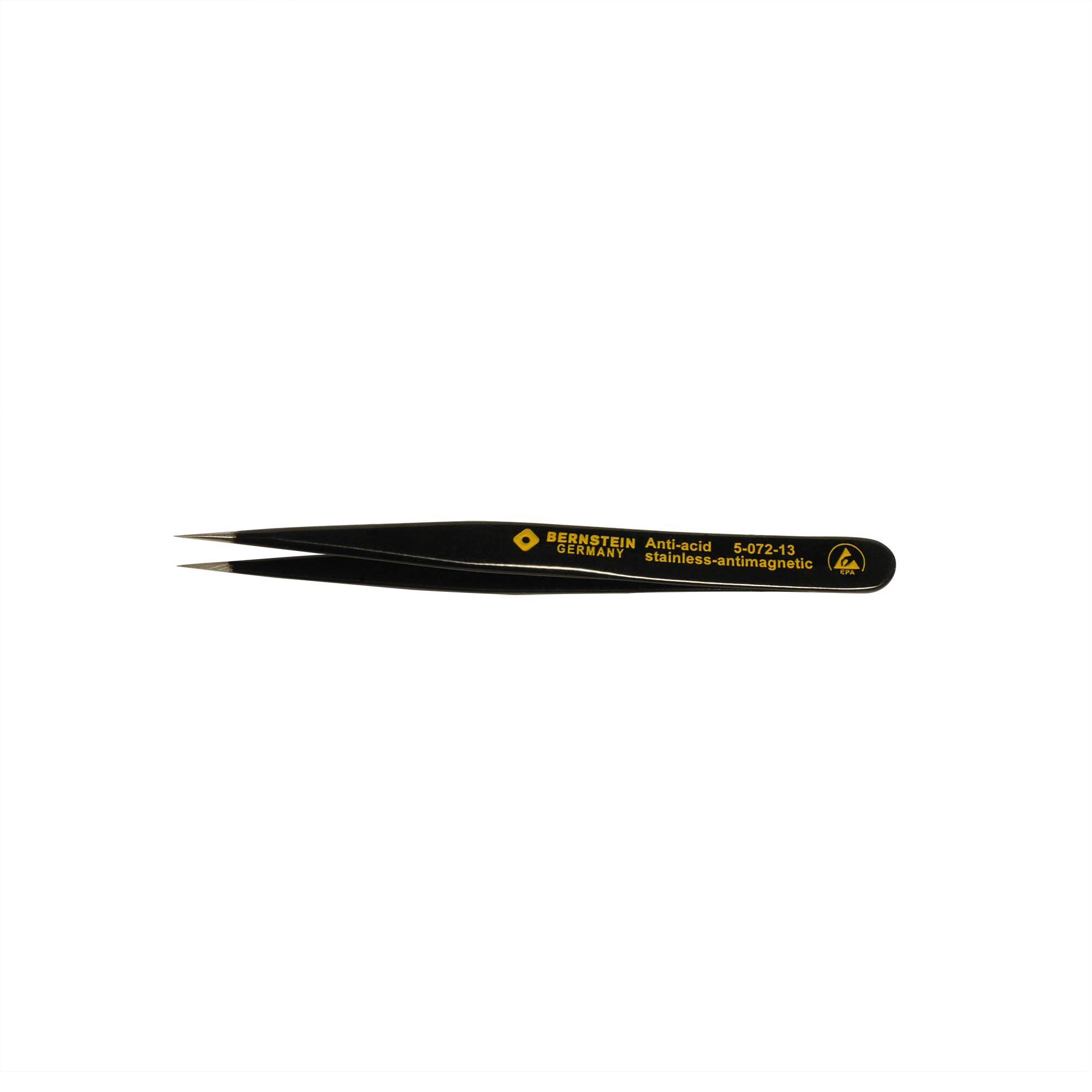 BERNSTEIN Tools for Electronics 5-072-13 SMD-pincet 3c SA Spits, smal 110 mm