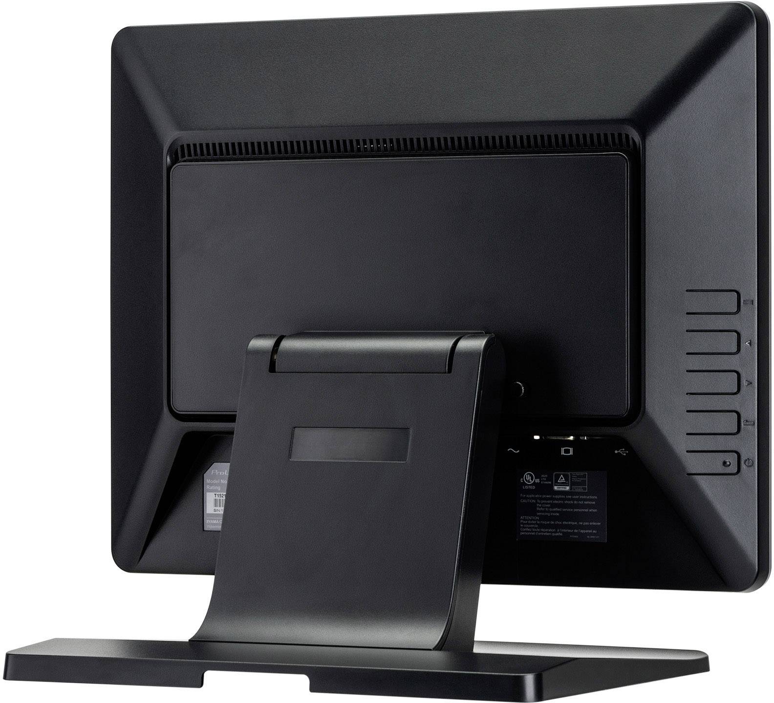 Iiyama T1521MSC-B1 zaslon na dodir Energetska učinkovitost 2021: E (A - G) 38.1 cm (15 palac) 1024 x 768 piksel 4:3 8 ms-9
