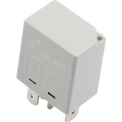 Sivi relej s natpisom 'SHR-4290' i simbolima za električne sklopove.