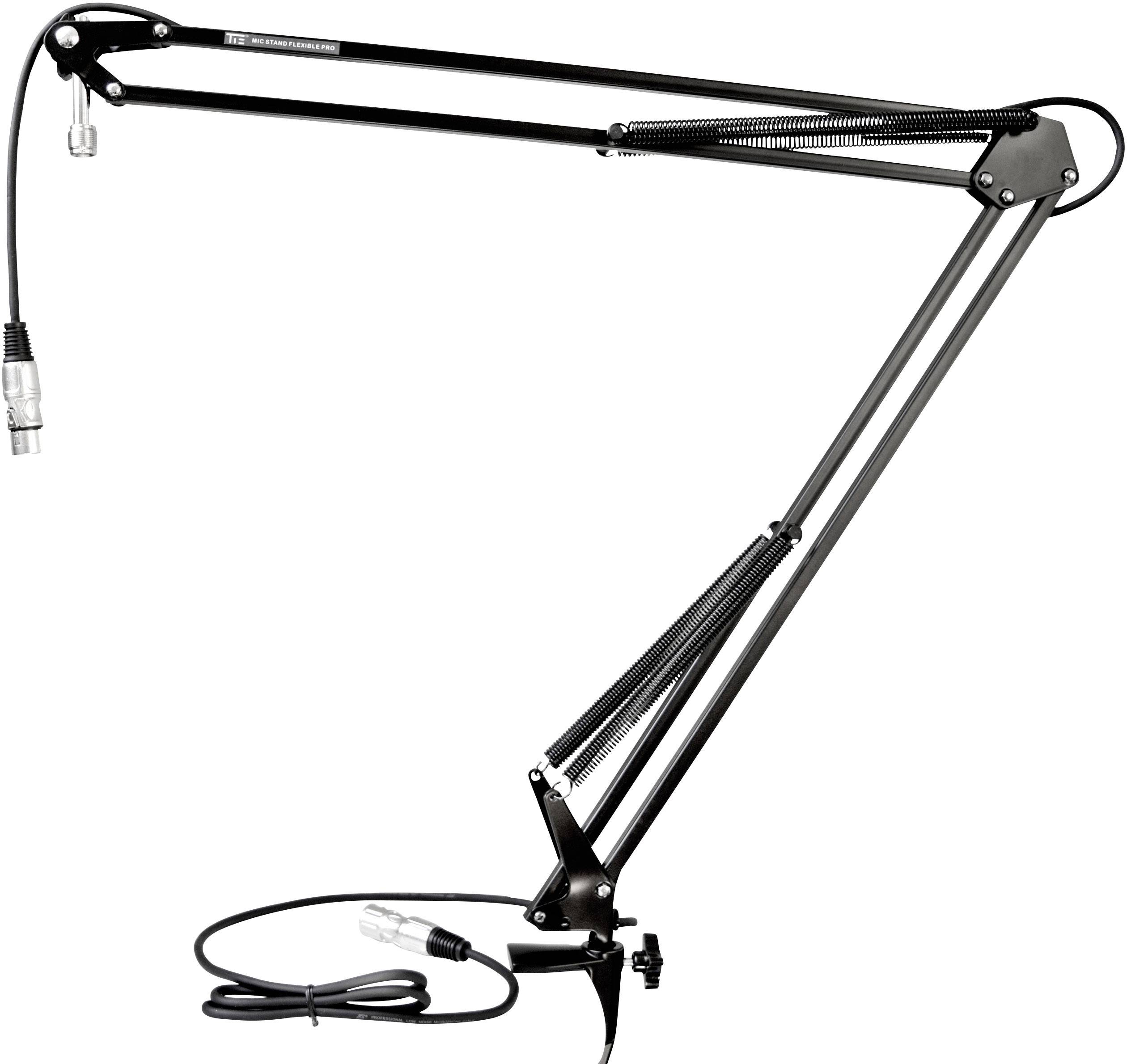 Tie Studio FLEXIBLE MIC STAND PRO Microfoontafelstatief Schroefdraad (buiten): 5/8