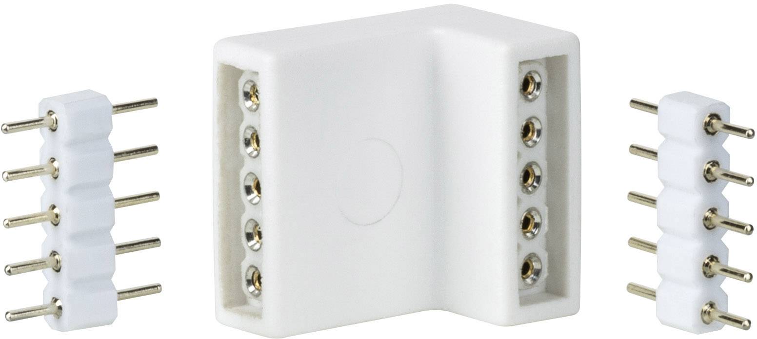 Paulmann 70615 Hoekverbinder Kunststof (l x b x h) 1.7 x 1.6 x 1.2 cm 4 stuk(s)