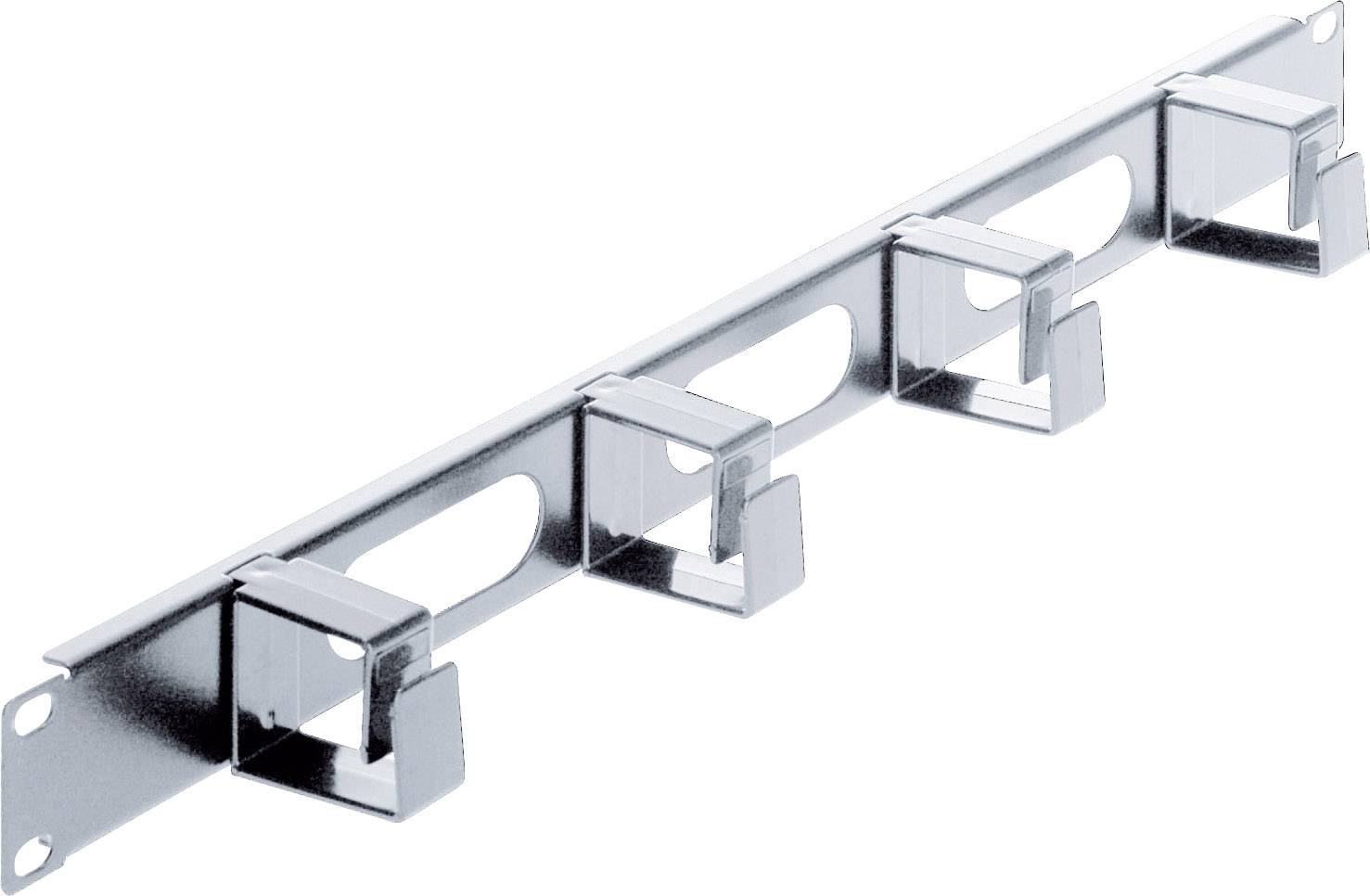 Intellinet 711043 19 inch Kabelgeleiding voor patchkast 1 HE Grijs-wit (RAL 7035)