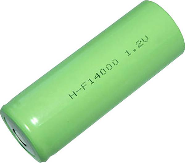 Mexcel -F14000 specijalni akumulatori 3/2 D pogodan za visoke struje, Flat-Top NiMH 1.2 V 14000 mAh 1 St.