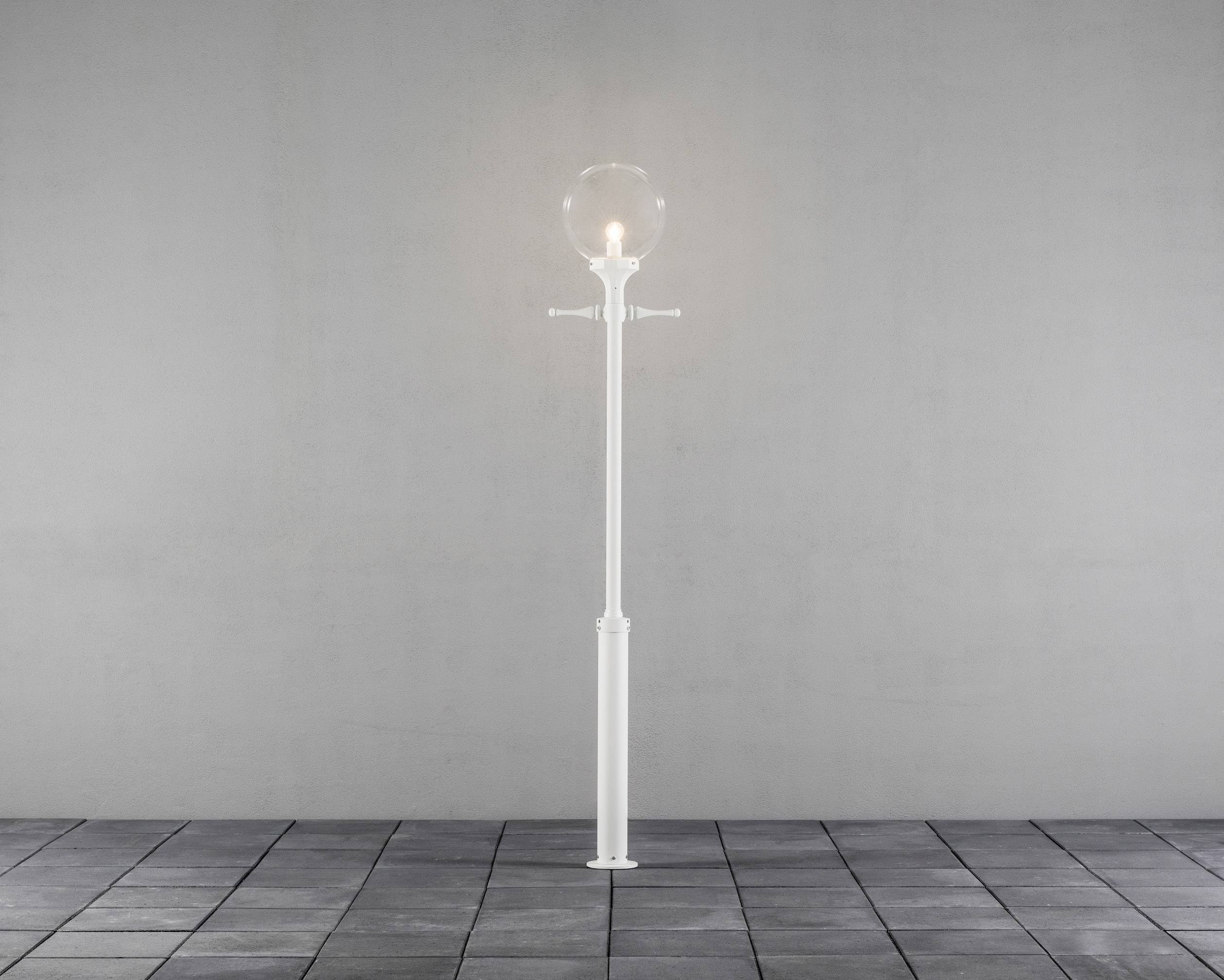 Konstsmide 468-250 Orion Staande buitenlamp Spaarlamp, LED E27 60 W Wit