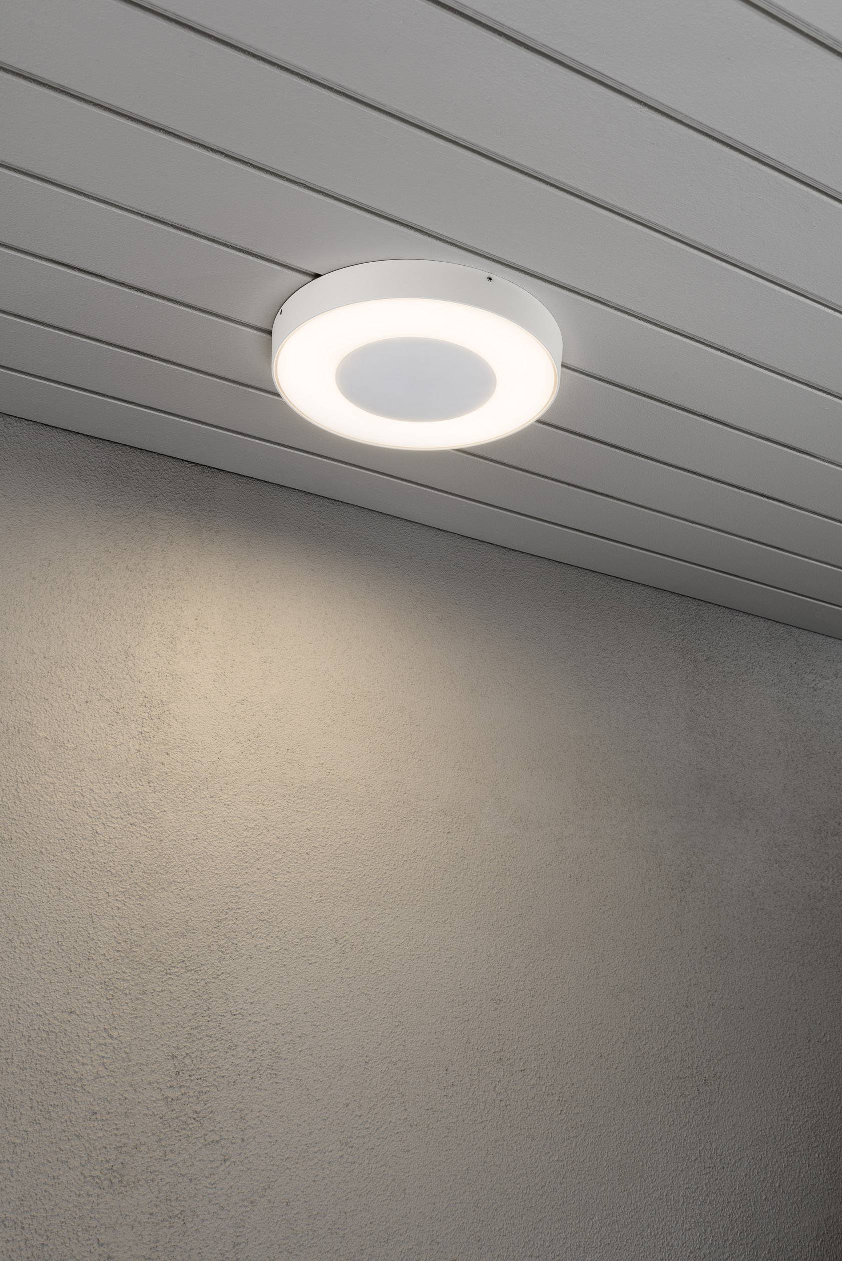 Konstsmide Carrara 7985-250 LED-buitenlamp (wand) Energielabel: G (A - G) LED LED vast ingebouwd 25 W Wit
