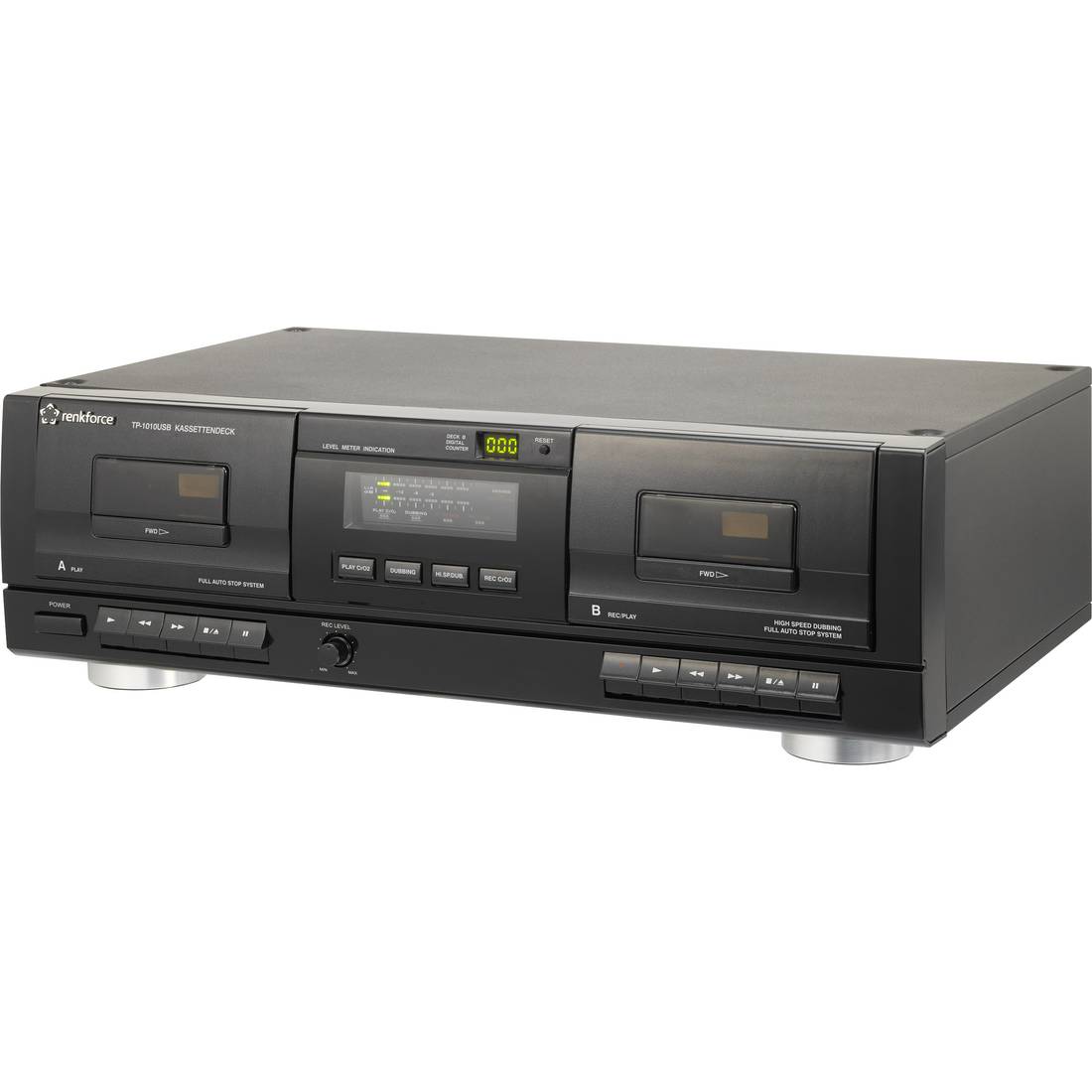 Renkforce Tp 1010usb Kasetofon Crna Dvostruki Kasetofon Usb Megashop Spletna Trgovina Megashop Hr Renkforce Tp 1010usb Kasetofon Crna Dvostruki Kasetofon Usb Megashop Spletna Trgovina Megashop Hr