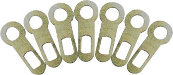 BELI-BECO  lemna ušica Površina kontakta mesing 100 St.  (Ø x D) 2 mm x 10 mm