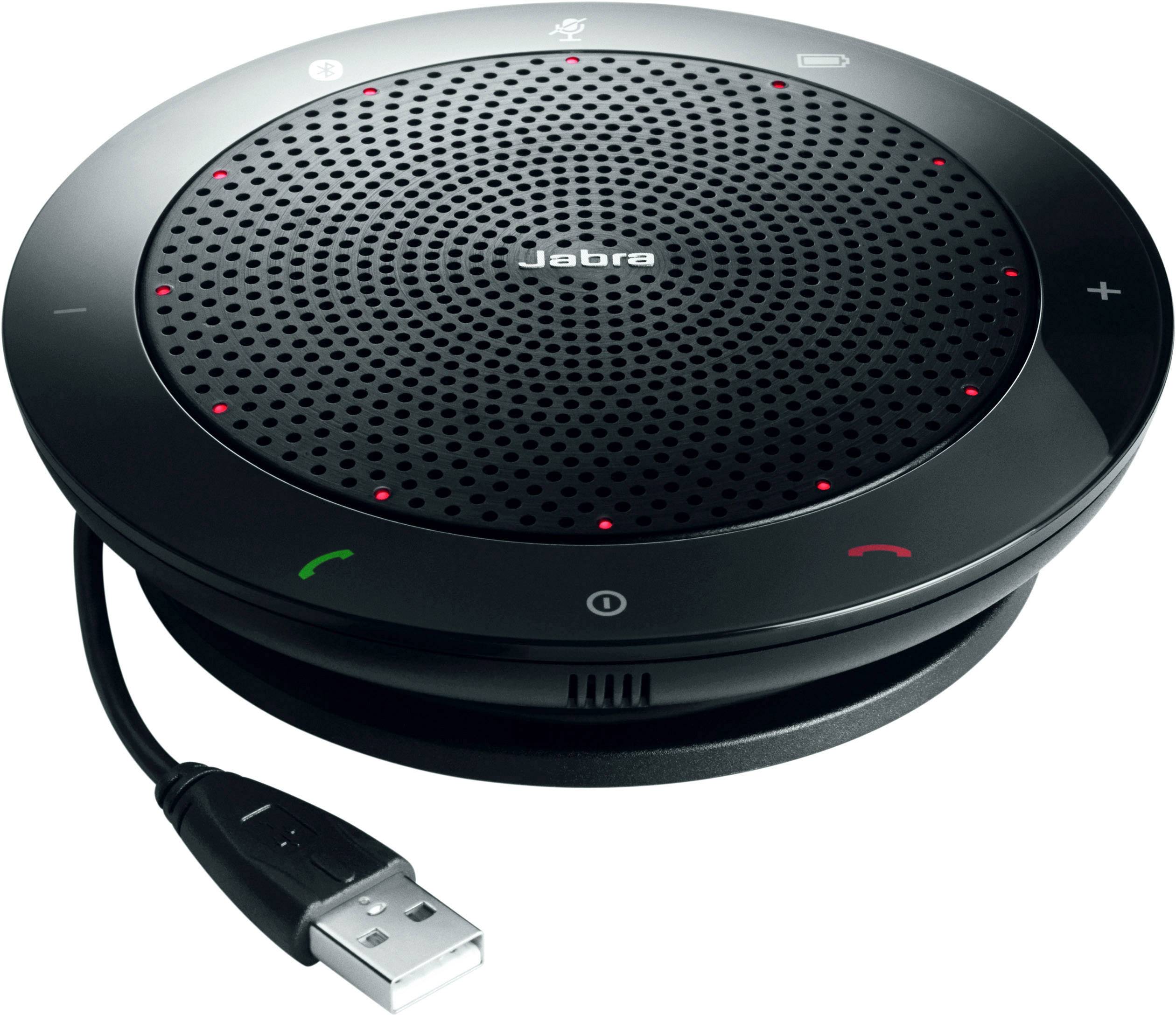 Jabra SPEAK 510 UC Haut-parleur de conférence Bluetooth, USB 2.0 noir