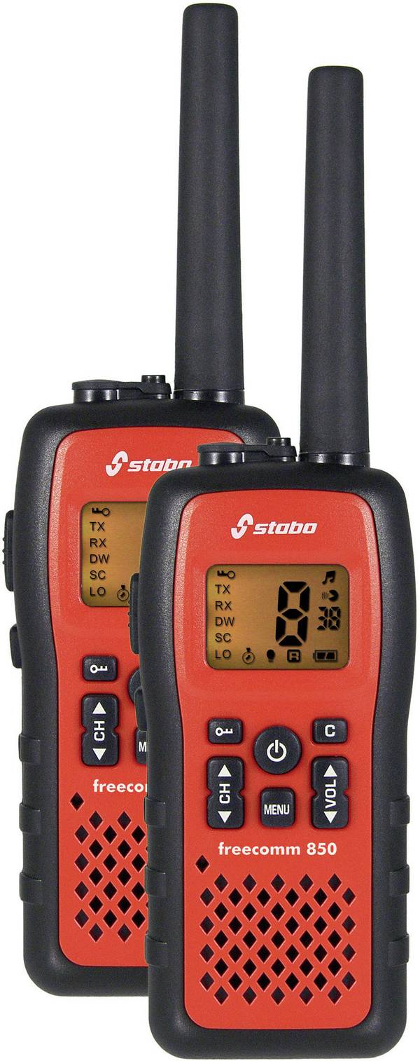 Stabo Freecomm 850 20851 PMR ručna radio stanica 2-dijelni komplet