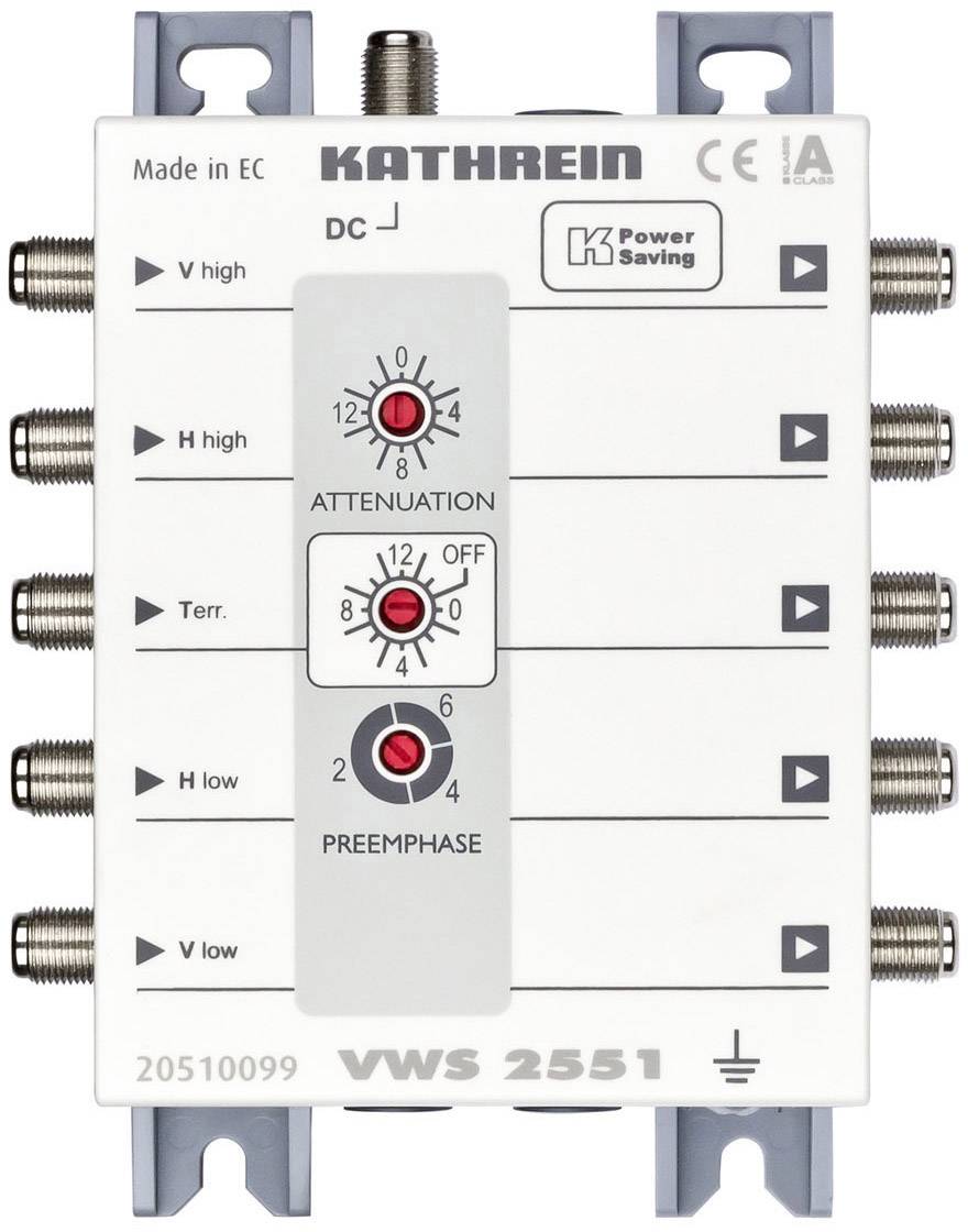 Kathrein VWS 2551 sat pojačalo 4-dijelni 16 dB