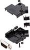 encitech D45PK-P-09-DBP-K 6355-0034-01 komplet D-Sub pinskih konektora 45 ° Broj polova (broj): 9 lemni kup 1 Set