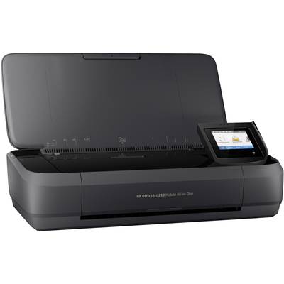 Prijenosni pisač sa sklopivim skenerom i zaslonom, model 'HP OfficeJet 250 Mobile All-in-One'.