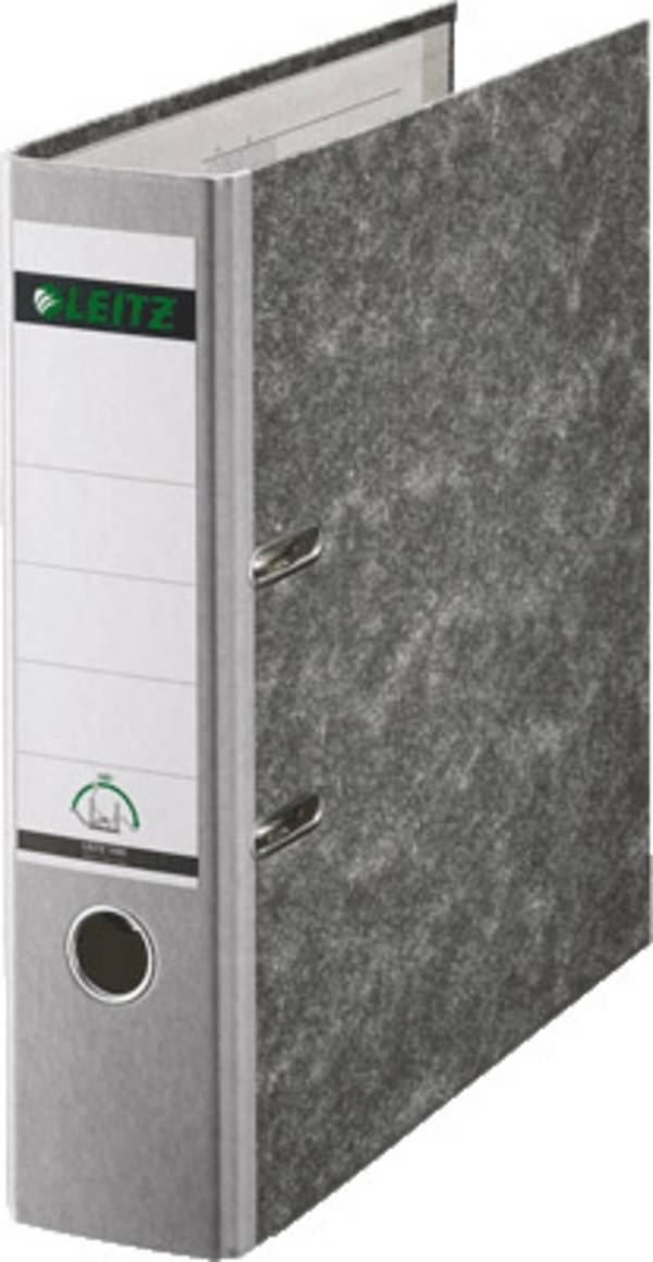 Leitz mapa 1080 din a4 Širina hrpta: 80 mm siva oblak mramora 2 nosača 10805085
