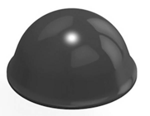 3M 7000001887 nogica za uređaje okruglo crna (Š x V) 16 mm x 7.9 mm 1 St.