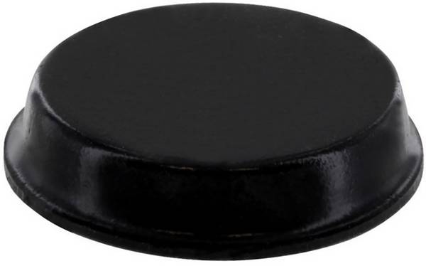 nogica za uređaje protiv klizanja, samoljepljivo, okruglo crna (Ø x V) 19.1 mm x 4.1 mm 1 St.