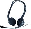 Logitech PC 960 On Ear Headset žičani stereo crna smanjivanje šuma mikrofona kontrola glasnoće, utišavanje mikrofona računalo