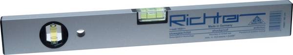 Richter  9010900 libela iz laganog metala   400 mm  0.5 mm/m