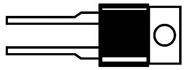 STMicroelectronics Schottky diode gelijkrichter BAT41 DO-35 100 V Enkelvoudig afbeelding 1