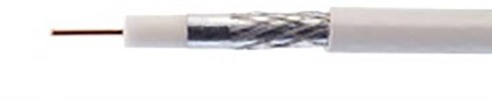Kathrein 21510004-100 Coaxkabel Buitendiameter: 5 mm 75 Ω 90 dB Wit 100 m