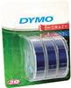 DYMO 3D 3-dijelni komplet Boja trake: plava boja Boja slova: bijela 9 mm 3 m S0847740