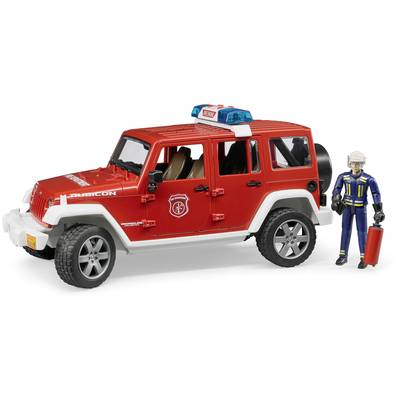 bruder Jeep Wrangler neograničeno trljanje. vatrogasna služba