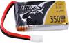 Tattu lipo akumulatorski paket za modele 3.7 V 350 mAh Broj ćelija: 1 30 C softcase Molex konektorski sustav