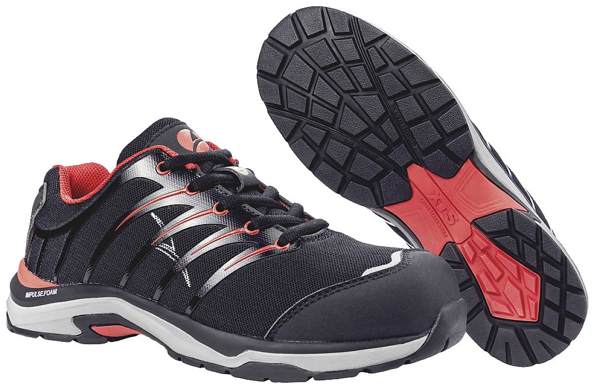 Albatros TWIST RED WNS LOW ESD HRO SRC 645210-37 Veiligheidsschoenen ESD S1P Schoenmaat (EU): 37 Zwart, Rood 1 stuk(s)