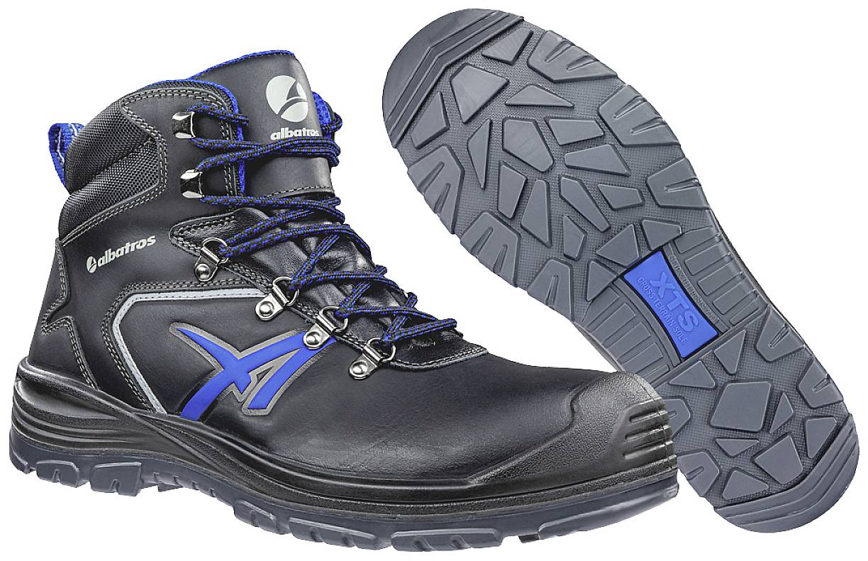 Albatros UNIT MID SRC 631861-42 Hoge veiligheidsschoenen S3 Schoenmaat (EU): 42 Zwart 1 stuk(s)