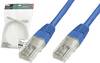 Digitus DK-1512-020/B RJ45 mrežni kabel, Patch kabel CAT 5e U/UTP 2.00 m plava boja upleteni parovi 1 St.