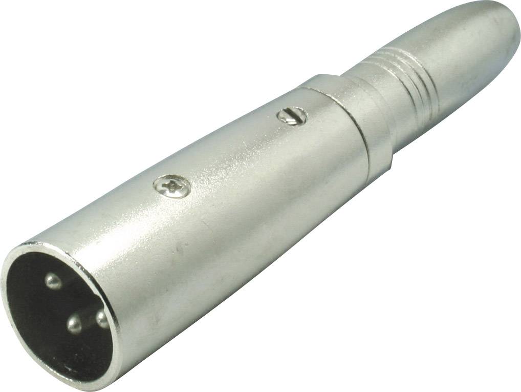 Kash XLR adapter muški konektor XLR - priključna doza za 6,3 mm banana utikač mono Broj polova (broj):3 1 St.
