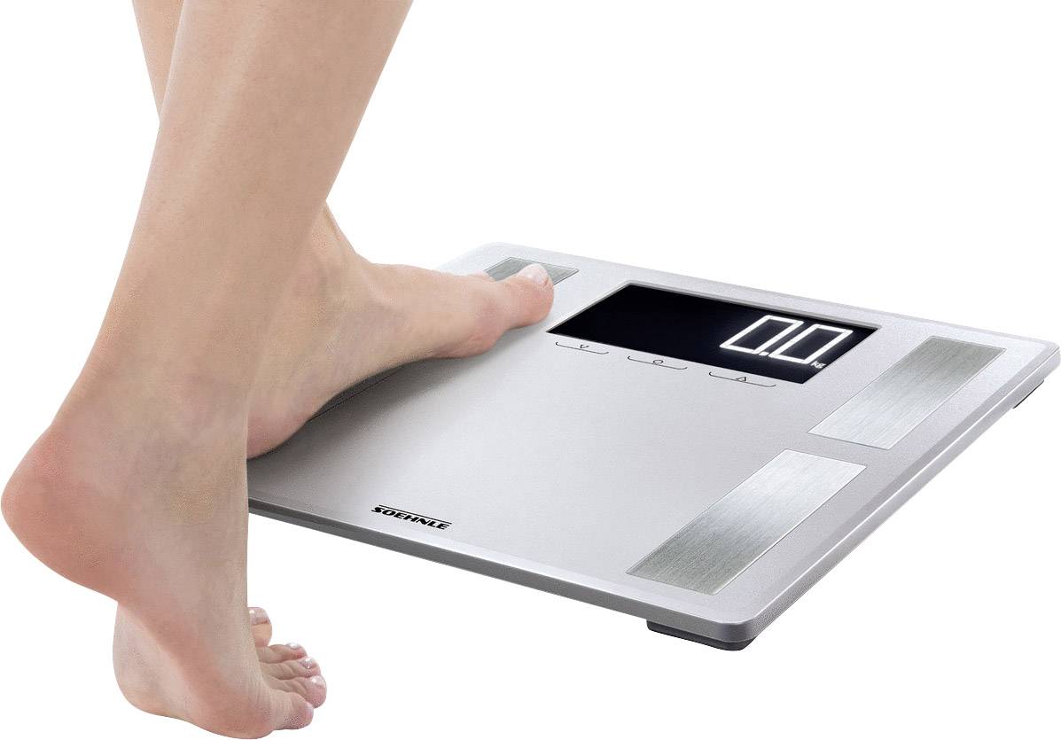 Soehnle Shape Profi 200 vaga za analizu tijela 63870 Opseg mjerenja (kg)=180 kg siva-6