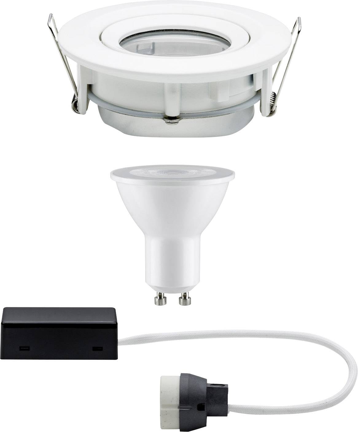 Paulmann Nova Inbouwlamp voor badkamer LED GU10 7 W IP65 Wit (mat)