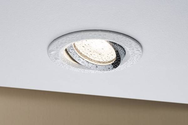 Paulmann Nova ugradno svjetlo za kupaonicu  halogena žarulja  GU10 35 W IP65 mat-bijela, krom boja
