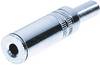 TRU COMPONENTS 1559775 jack utični konektor 3.5 mm konektor, ravni Broj polova (broj): 3 stereo srebrna 1 St.