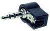 TRU COMPONENTS 1559795 jack utični konektor 3.5 mm kutni muški konektor Broj polova (broj): 3 stereo crna 1 St.
