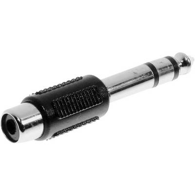 Crni i srebrni audio adapter s 3,5-mm utičnicom za priključivanje audio uređaja.