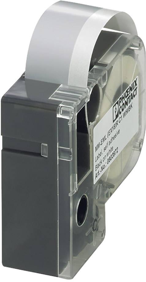 Phoenix Contact 803975 MM-EML (EX12)R C1 SR/BK Etiketten voor thermotransferprinter Montagemethode: Plakken Zilver, Zwart 1 stuk(s)
