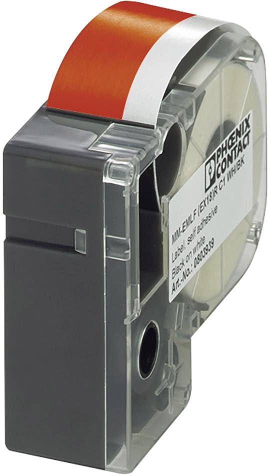 Phoenix Contact 803960 MM-EMLF (EX12)R C1 RD/WH Etiketten voor thermotransferprinter Montagemethode: Plakken Rood, Wit 1 stuk(s)